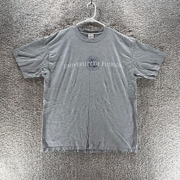 Florida Gators Shirt Adult Extra Large Gray Short Sleeve University USA Mens - Picture 1 of 8